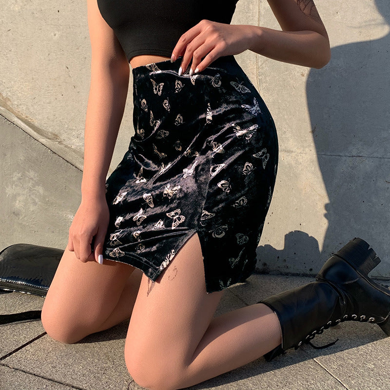 Printed Buttock Skirt Printed Buttock Skirt